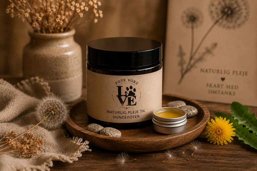 🌿Hunde potesalve -  Naturlig pleje til hundepoter