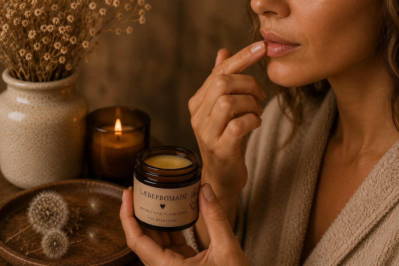 🌿Mælkebøtte Læbepomade